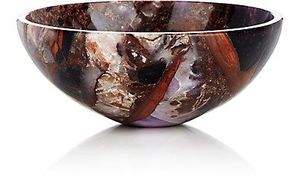 Elegante Tazón de Resina con Patrón Artístico Colorido, Acabado Brillante, Ideal para Decoración de Mesas de Comedor y Uso en Superficies de Mesa - Product Image 4