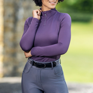 High Quality Horse Riding Clothing Professional Equestrian <b>Base</b> <b>Layer</b> Women Printed <b>Long</b> <b>Sleeve</b> Competition Tops New Fashion - Product Image 2