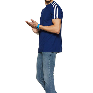 Blanc O-cou Hommes 100% Coton T-shirt Imprimer Personnaliser T-Shirt T-shirts Impression Personnalisée fabriquée au Pakistan - Product Image 4