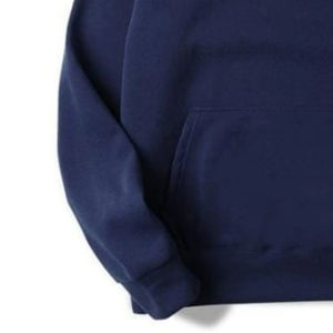 2025 nouveauté thermique 100% coton respirant coupe confortable hommes pull à capuche grande taille épais impression personnalisée vêtements d'hiver - Product Image 2