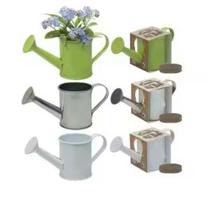 Arrosoir de couleur verte galvanisé avec qualité exclusive Taille et forme personnalisées Bidon d'eau de jardinage - Product Image 6