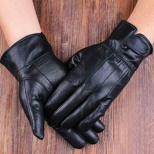 Gants de sécurité personnalisés en cuir de mouton véritable Gants tactiques d'extérieur respirants pour moto et moto Sport - Product Image 6