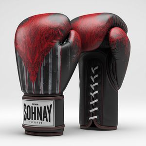 Customized MMA Sanda Boxing Gloves Lightweight Leather Breathable Hand Grips Quick Drying Adjustable Wrist <b>Strap</b> - Product Image 2
