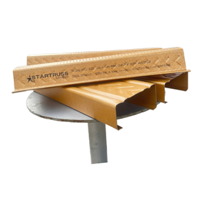 Système de charpente légère en acier pour l'agriculture STV32-50 Eratek, revêtement Duracoat, charpente légère pour toiture de maison résidentielle, grade G550 - Product Image 1