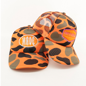 Sombrero de camionero con logotipo bordado de alta calidad Sombrero trasero de malla personalizado para promociones Sombrero de camionero de malla de último diseño - Product Image 2