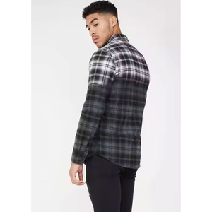 Chemise en flanelle de coton de qualité supérieure avec chemise à boutons résistante au feu et chemises de protection au travail personnalisées pour plus de sécurité - Product Image 2