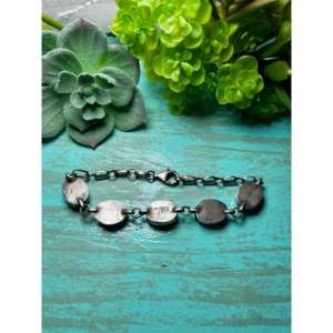 Handmade Navajo Fashion <b>Cuff</b> <b>Bracelet</b> Spiny Oyster & Sterling <b>Silver</b> - Product Image 3