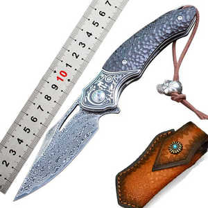 Cuchillo plegable para exteriores, mini cuchillo plegable para desembalar entrega urgente, acampar al aire libre, cuchillo portátil - Product Image 6