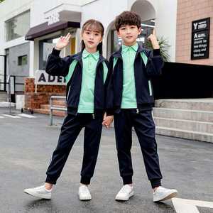 Ventes chaudes d'hiver Ensemble de vêtements de sport scolaire personnalisé Uniforme scolaire pour enfants Survêtement Streetwear Solide à capuche Respirant - Product Image 6