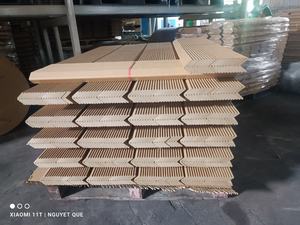 Custom Design Kraft 90 Degree Corrugated Fancy <b>Cardboard</b> Factory Price Waterproof Angel <b>Corner</b> Edge <b>Protector</b> with Lock Style - Product Image 3