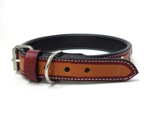 Hot Sale Latest Handcrafted Genuine Leather <b>Dog</b> <b>Collar</b> Western Style <b>Lights</b> Available Different Designs Pets Whole Sale Price - Product Image 2