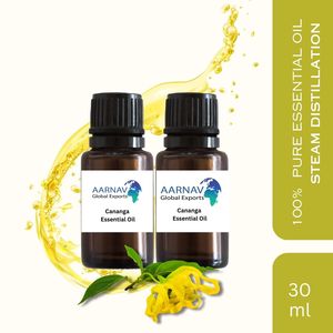 Aceite Esencial de Cananga de Primera Calidad, Multiusos, Destilado al Vapor, Nota Superior, Fabricado en MG, Precios al por Mayor - Product Image 1