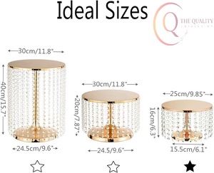 Soporte para Pastel de Metal de Estilo Moderno con Textura Lisa, Perfecto para Decoración de Postres y Entretenimiento en el Hogar - Product Image 5