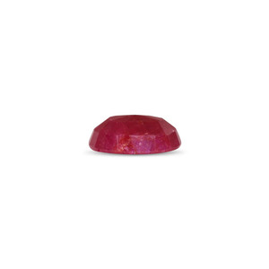 Rubis naturel créé en laboratoire, 3,81 carats, taille émeraude, pierre précieuse rouge pour accessoires de bijouterie, hauteur 8 mm - Product Image 2