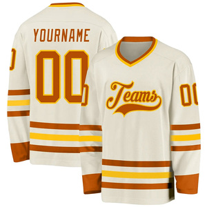 Maillot de hockey sur glace respirant à séchage rapide en polyester 100% de qualité supérieure, unisexe, pour adultes, vêtements de sport pour joueurs de hockey - Product Image 3