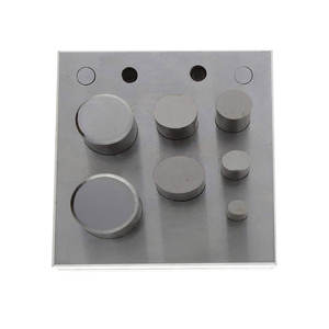 Jeu de poinçons ovales en acier avec 7 poinçons pour couper des disques métalliques précis pour les bijoutiers coupe-disque de forme ovale - Product Image 4