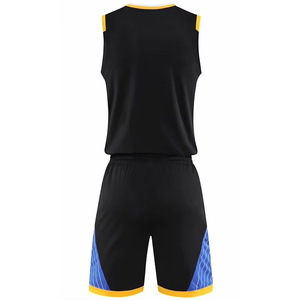 Tenue d'entraînement de basketball pour hommes 2025 – Maillot et short en maille respirante, parfaits pour les matchs sportifs en équipe et l'entraînement quotidien - Product Image 4