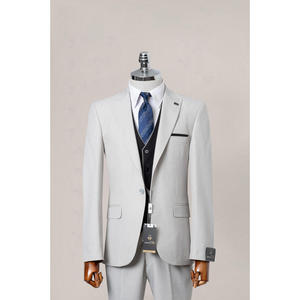 Costumes pour hommes d'usine OEM personnalisés 2025 Vêtements de mode de haute qualité - Product Image 2