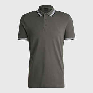 Polos de vêtements de golf pour hommes, chemises polo brodées avec logo personnalisé, chemises polo décontractées à la mode - Product Image 5