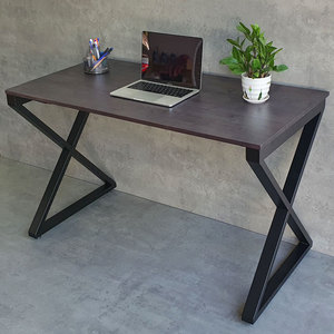 XConcept HBXC002 Minimalist Rubberwood and Metal 120x60cm <b>Foldable</b> <b>Office</b> <b>Desk</b> Durable and Stylish for Hospital or <b>Office</b> Use - Product Image 6