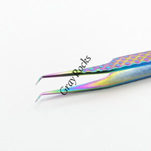 แหนบต่อขนตาคุณภาพสูง 90 องศา จับแน่นด้วยนาโน สแตนเลส - Product Image 2