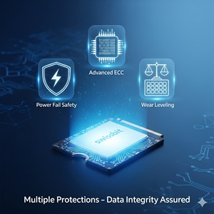 <span class=keywords><strong>SSD</strong></span> Swissbit M.2 2280 NVMe A1200 480GB SA1200MS480GC-1TB4-1GA-STD Prodotto in Germania - Product Image 4