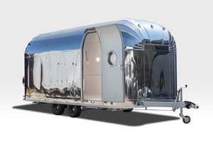 White Stainless Steel <b>Frame</b> Mobile Food Truck Trailer Insulated Compartments for Frozen Food Delivery Street Catering Mobile - Product Image 6