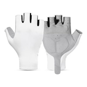 Gants de cyclisme personnalisés demi-doigts coupe-vent thermiques avec compatibilité écran tactile pour vélo de route et VTT GCycling loves - Product Image 5