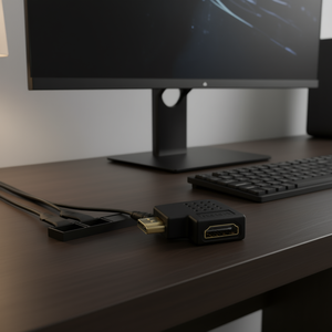 Adaptador IADAP de 270 Grados para Conector HDMI, en Color Negro - Product Image 3
