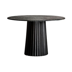 Ensemble de supports à gâteaux ronds en bois de décoration fabriqués en inde, plateau de service à gâteaux avec rainure, présentoir d'anniversaire et de mariage - Product Image 2
