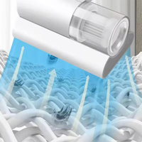 Aspiradora Inalámbrica USB para Eliminar Ácaros, Aspiradora de Mano para Colchones y Camas, Silenciosa de 36dB, Controlador de Ácaros del Polvo