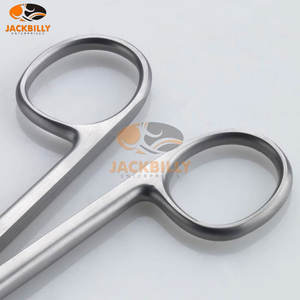 Tijeras quirúrgicas de funcionamiento JACKBILLY, tijeras de disección de tejidos, tijeras de Mayo, puntos romos rectos, instrumento médico de 17cm/6,5" - Product Image 6