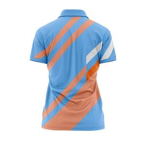 Camiseta Polo de Sublimación para Mujer, Diseño Perfecto, 100% Poliéster, Logotipo Personalizado, Verano, Suave, Alta Calidad - Product Image 2