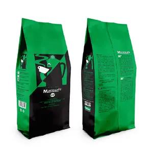 Prix usine Arabica torréfié grains de café écran-16 Mario marque de café du Viet Nam avec HACCP -ISO 9001:2015 1 kg/sac