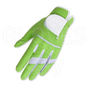 Gants de golf en peau de mouton élégants et écologiques en gros 2025 Impression en cuir personnalisée CUIR VÉRITABLE Sports Applicable - Product Image 6