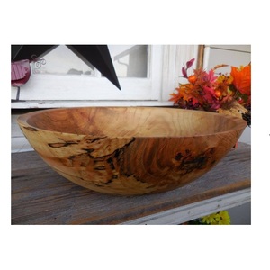 Grand bol de service en bois de mangue, classique, décoratif, fabricant, nouveau Design, service de salade, bol en bois de mangue à vendre - Product Image 5