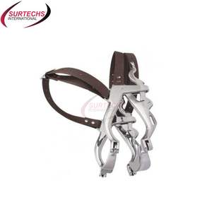 Équipement vétérinaire pour agriculteurs, speculum buccal complet de classe I pour chevaux avec sangles en cuir et instruments chirurgicaux - Product Image 6