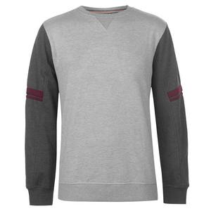 Sudadera lisa de cuello redondo para hombre y mujer, ropa deportiva masculina de gran tamaño y grueso, disponible en varios colores, con servicio OEM, listo para enviar - Product Image 1