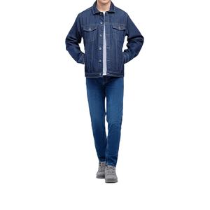 Veste en jean personnalisée de haute qualité pour hommes en gros jean en coton avec décoration de poches attrayantes 2026 - Product Image 2