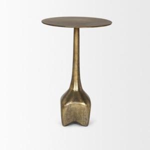 Florero de metal antiguo clásico para Decoración de mesa acabado pulido dorado forma y tamaño personalizados a bajo precio - Product Image 1