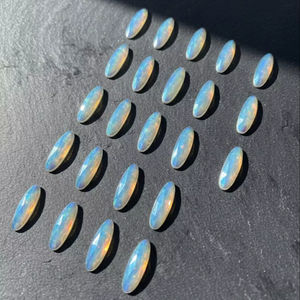 Pierre acrylique de qualité supérieure, forme goutte d'eau, dos plat, 88 pierres, strass en résine, pierres précieuses en vrac, 20% de réduction et cadeau artisanal - Product Image 4