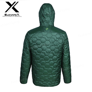 Chaquetas de lona personalizadas y elegantes para hombre, con capucha, impermeables, con cremallera, de Pakistán, de buena calidad, moda sostenible. - Product Image 2
