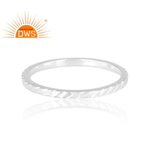 Anillo de Plata de Ley 925 con el mejor diseño para mujer, joyería personalizada para mujer, regalo para su delicada colección - Product Image 4