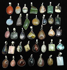 Alta calidad 925 Plata de Ley Natural limón cuarzo piedra preciosa forma de lágrima colgante joyería hecha a mano venta al por mayor precio de fábrica - Product Image 4