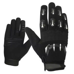 Gants de moto en cuir véritable Gants de motocross en cuir imperméable à l'écran tactile Sports d'extérieur Protecteur d'équitation pour la course - Product Image 6