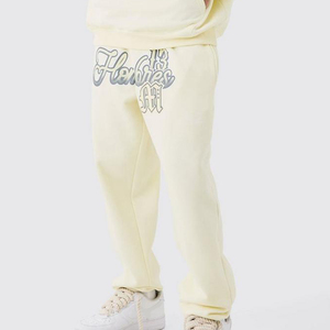 2025 nouveau sur mesure formation confortable hommes pull survêtements/personnalisé respirant hommes blanc 100% coton survêtements - Product Image 4