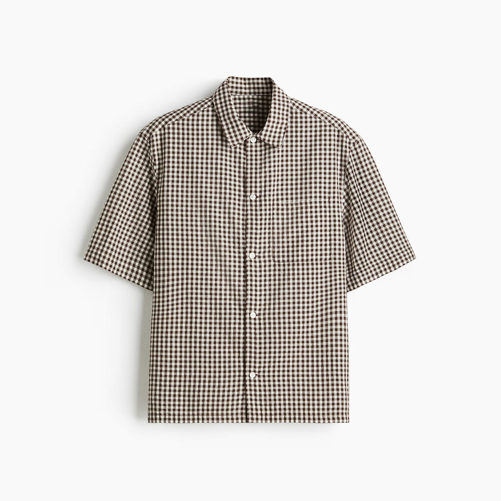 ลายตารางสีน้ำตาล