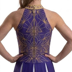 Uniformes de Porristas Modernos de Poliéster Sublimado, Ropa Deportiva Ligera y Elegante para Equipos, Listos para el Rendimiento, Cómodos - Product Image 3