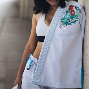 2025 nuevo fabricante OEM al por mayor traje BJJ | Uniformes BJJ bordados de Karate para artes marciales - Product Image 2