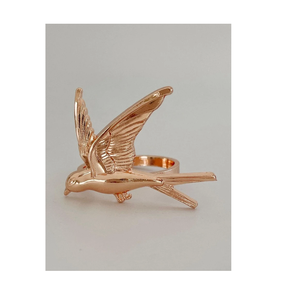 Rond de serviette en cuivre forme ronde accessoires ferme porte-ronds de serviette design élégant utilisation de mariage meilleure vente - Product Image 3